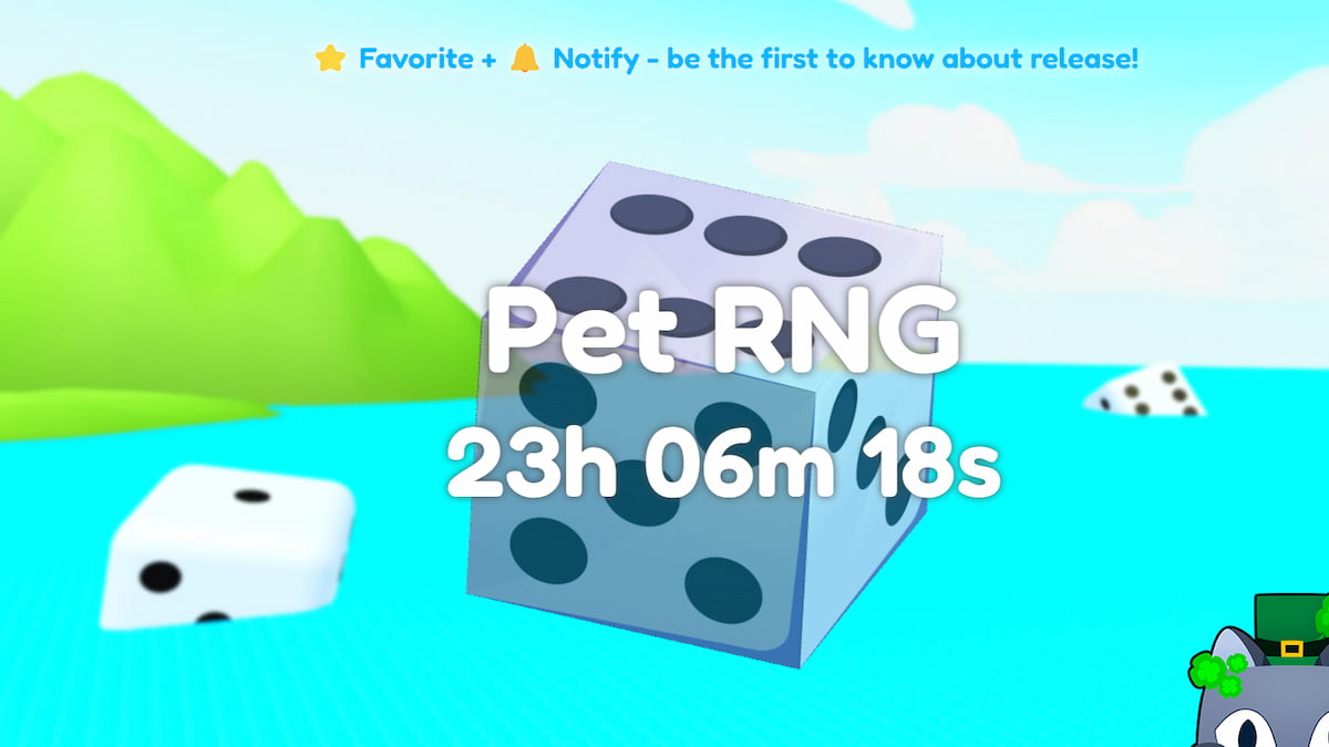 The home page of Pet RNG