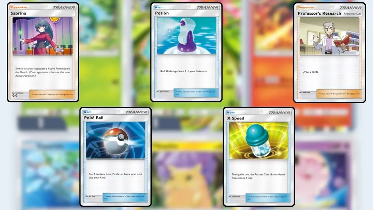 Training cards to use in a Mewtwo EX deck in Pokemon TCG Pocket