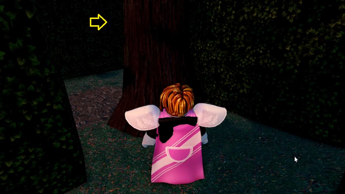 A tree in Roblox Maze