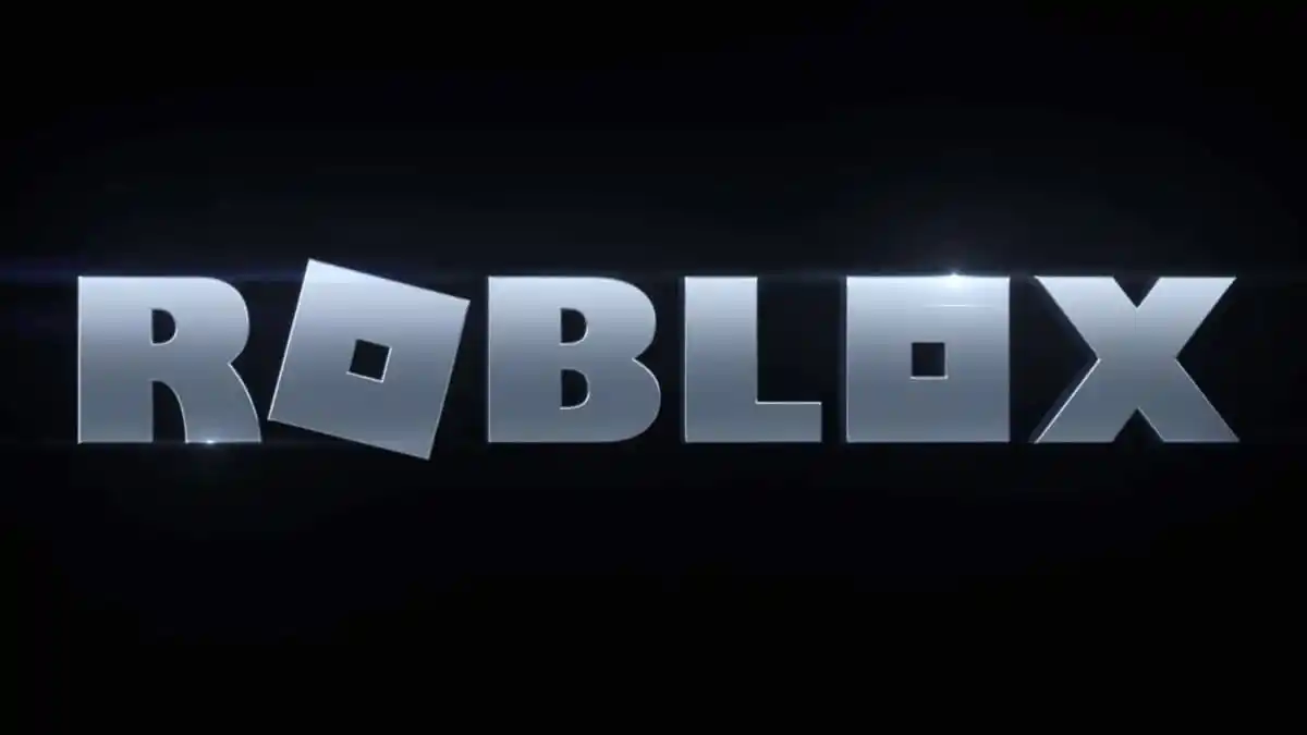 Roblox logo in the frame