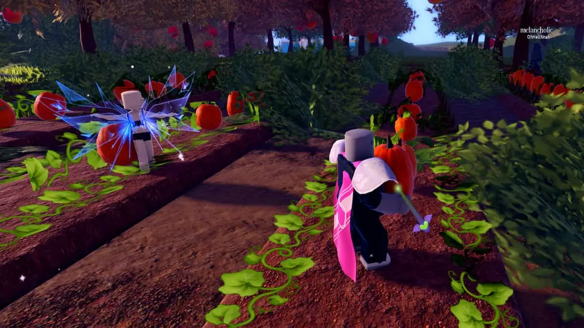 The Pumpkin Patch game in Royale High