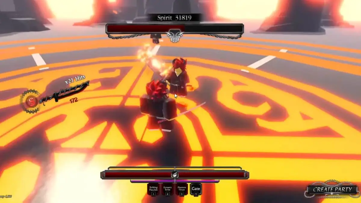 Paradox Shikai Boss fight