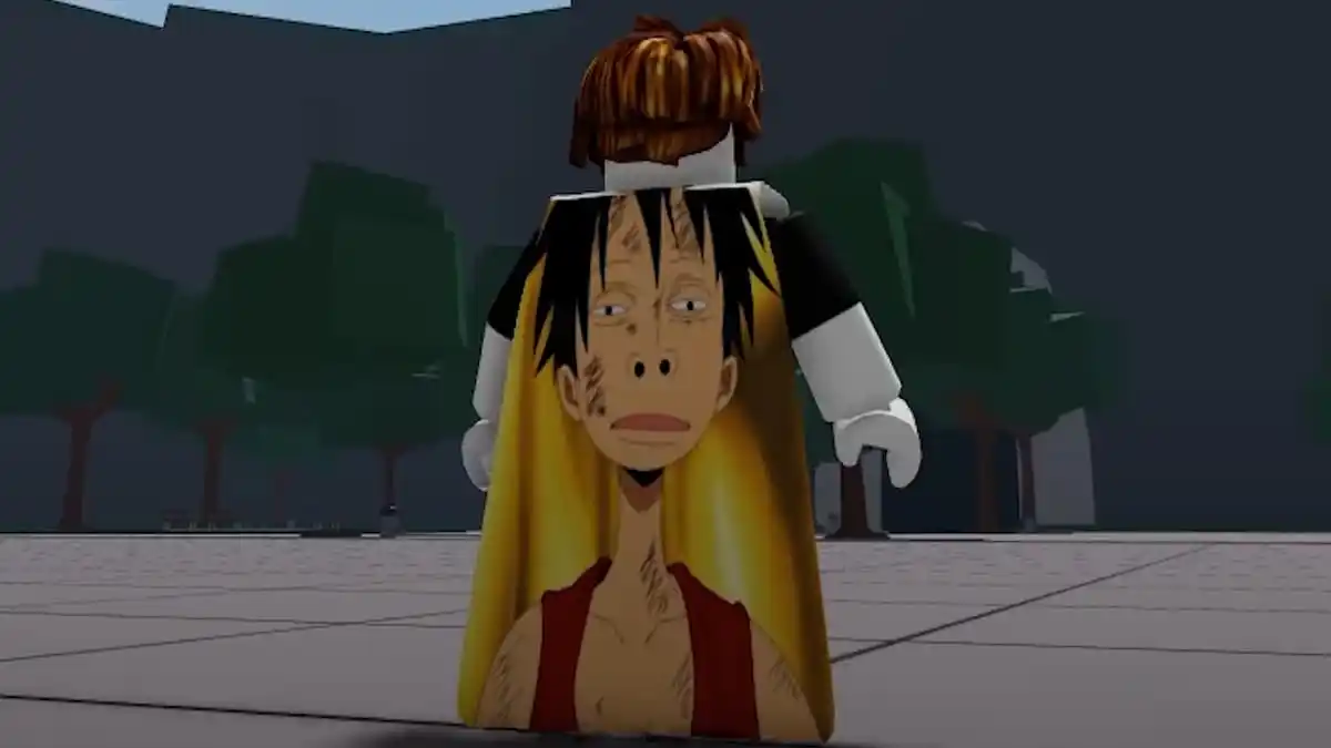 The Tired Luffy Cape in The Strongest Battlegrounds