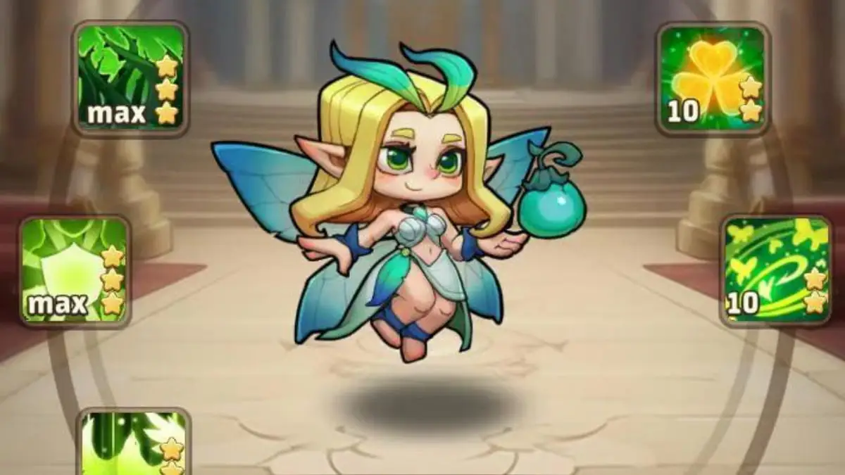 The hero Pixie in Top Heroes