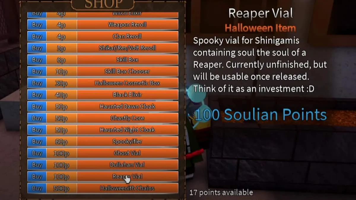 Type Soul 2024 Halloween Event Quest Guide