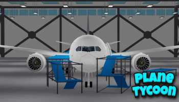 Promo image for Build a Plane Tycoon.