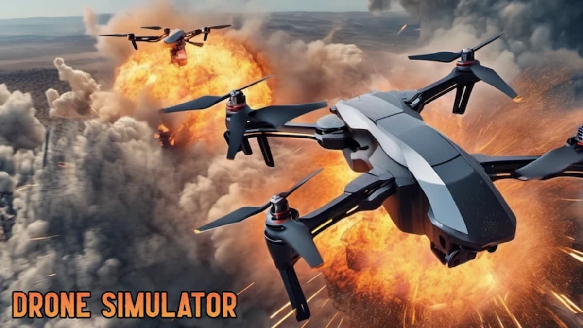 Promo image for Drone Simulator.