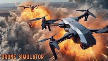 Promo image for Drone Simulator.