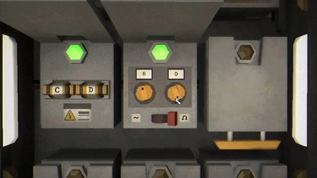 Second part of the fuse box puzzle in Fear the Spotlight.