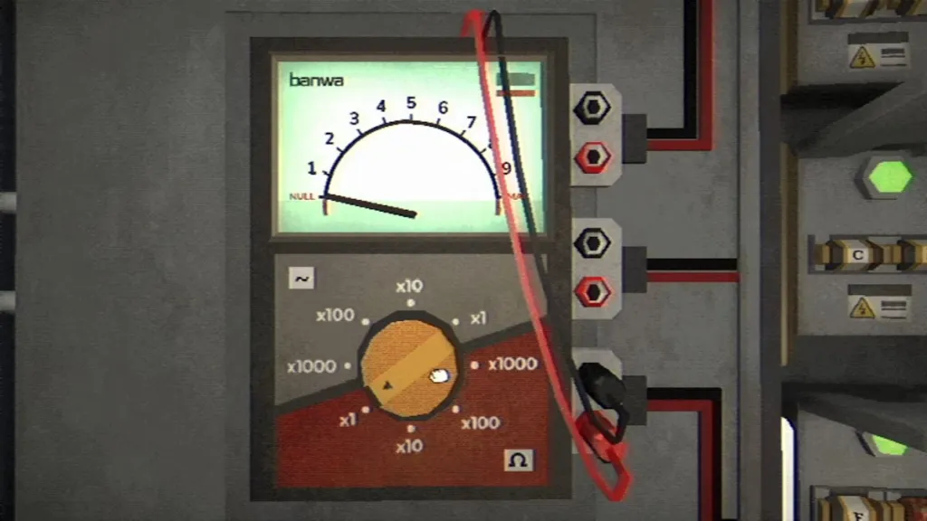 Final part of the fuse box puzzle in Fear the Spotlight.