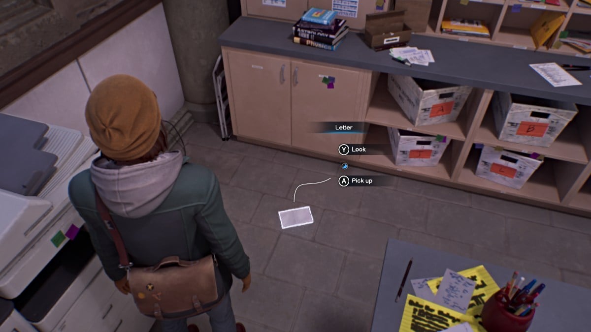 Letter to Gwen in Life is Strange Double Exposure