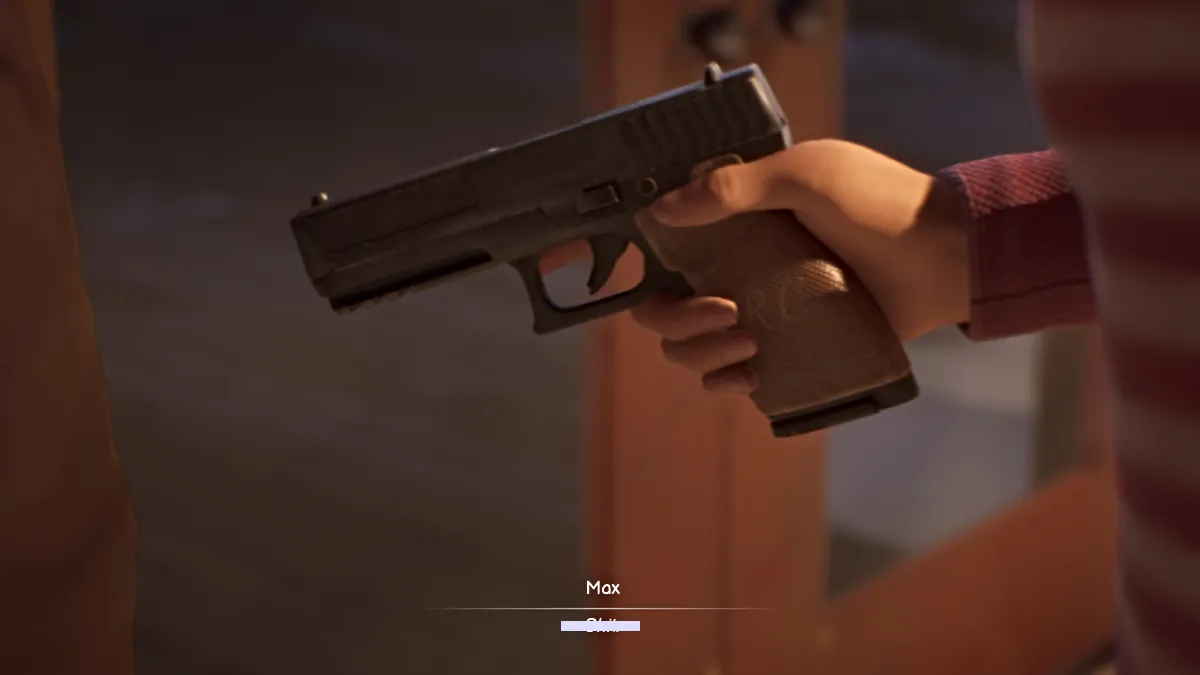 Lucas' gun in Life is Strange Double Exposure