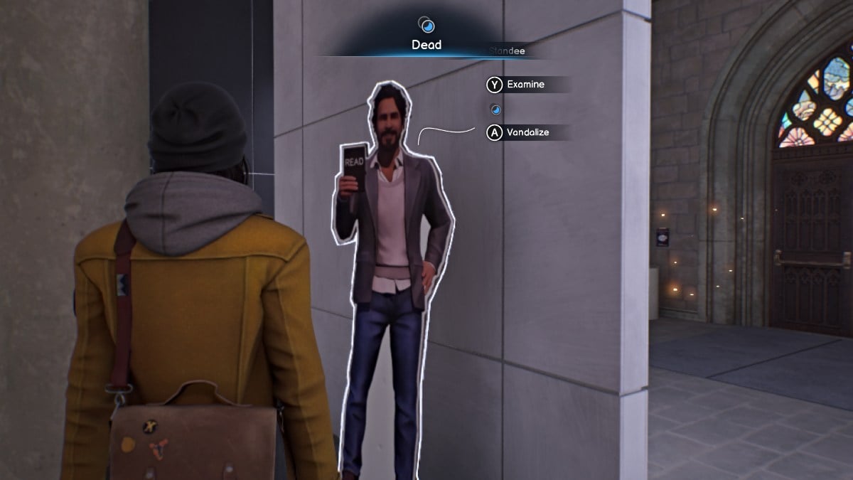 Lucas Standee in Life is Strange Double Exposure