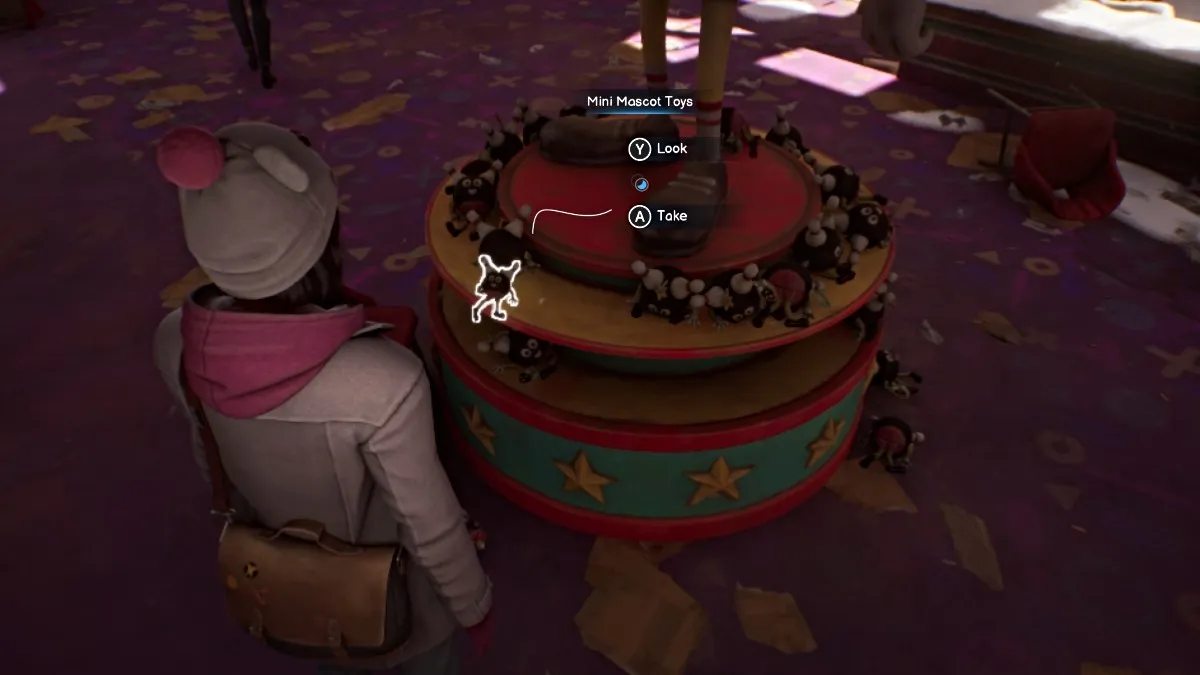 Mini Mascot toy in Life is Strange Double Exposure