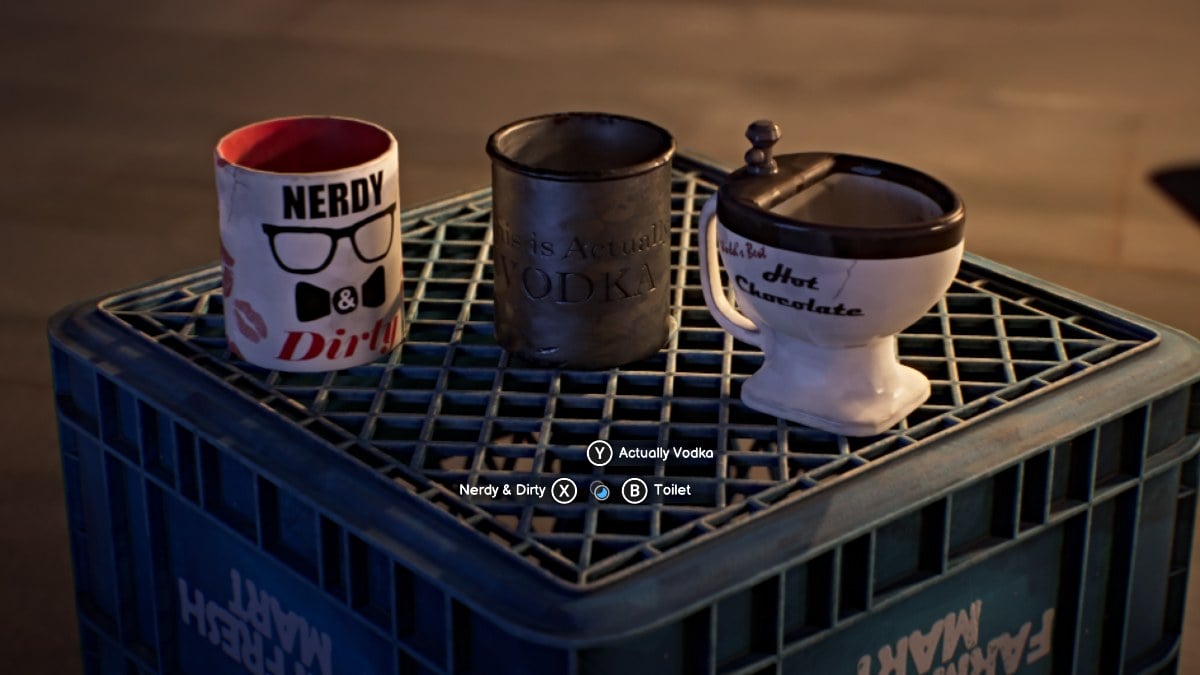 Drink mugs in Life is Strange Double Exposure