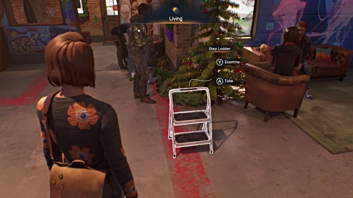 Step Ladder in Life is Strange Double Exposure