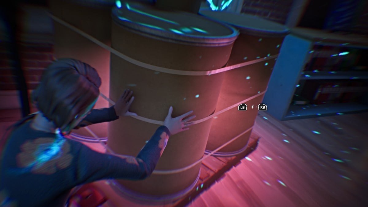 Max teleports telescope parts in Life is Strange Double Exposure