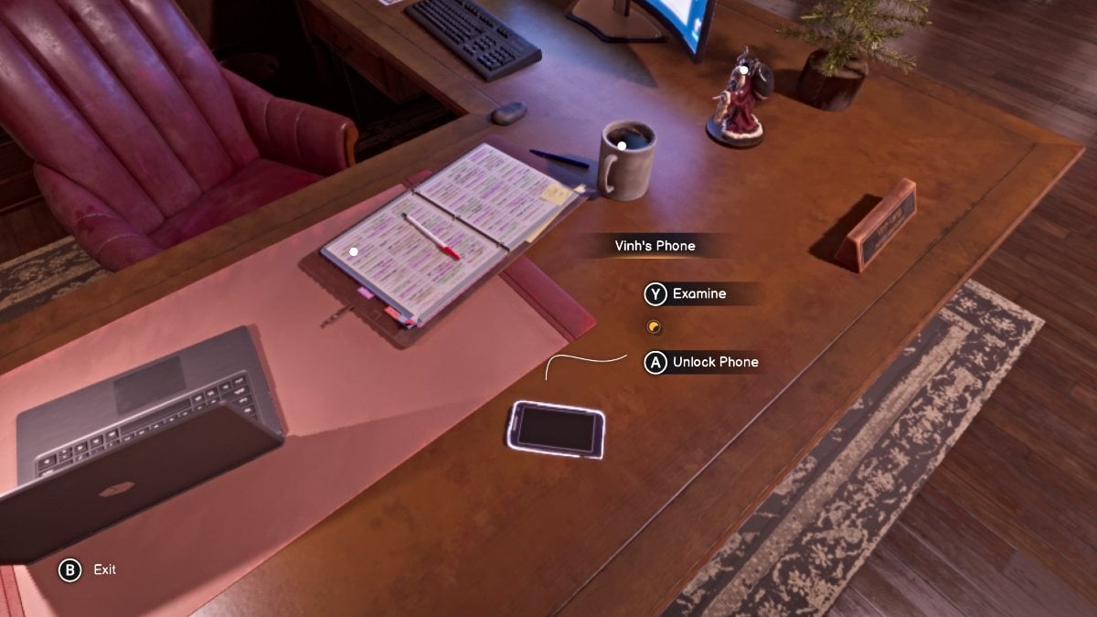 Vinh's Phone in Life is Strange Double Exposure