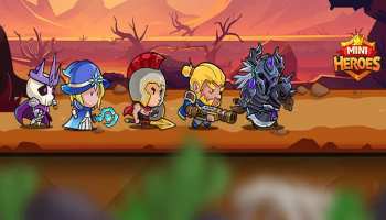 Mini Heroes Magic Throne promo art