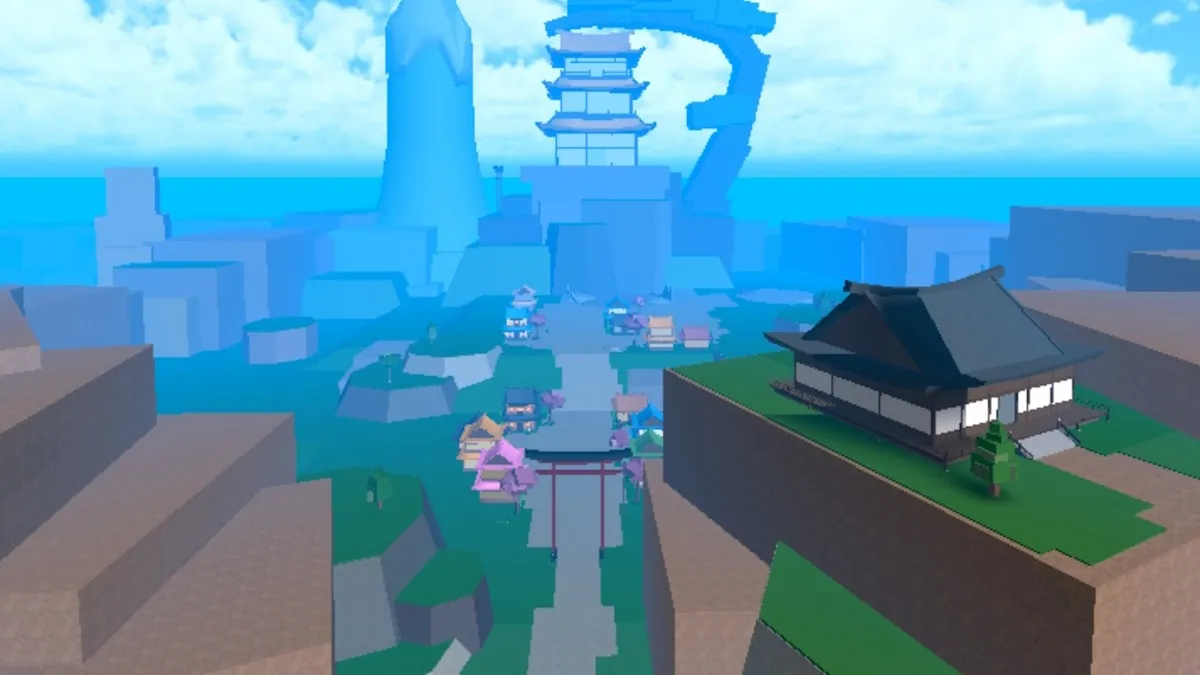 Japan Island in King Legacy on Roblox.