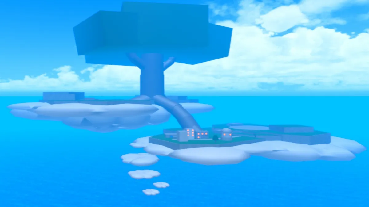 Sky Island in King Legacy on Roblox.