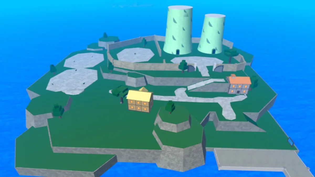 Soldier Island in King Legacy on Roblox.