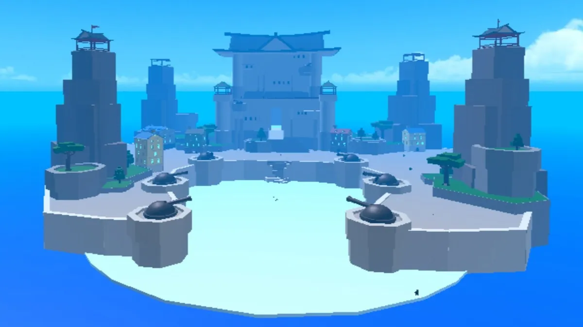 War Island in King Legacy on Roblox.