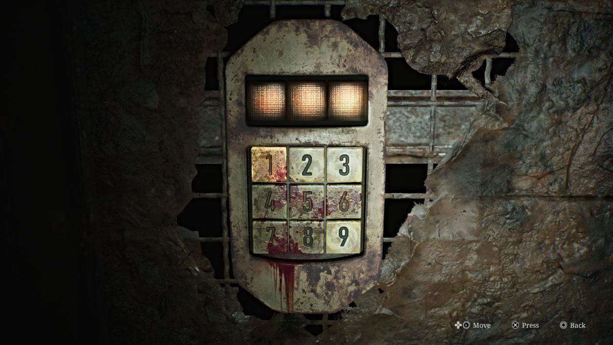 Bug Room keypad in Silent Hill 2 Remake