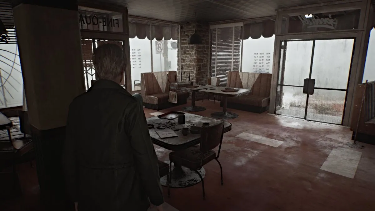 Big Jay's cafe in Silent Hill 2 remake