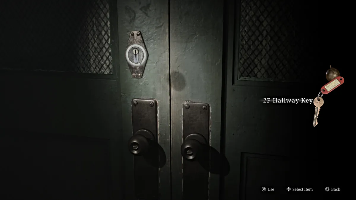 Woodside Apartments second floor key in Silent Hill 2 Remake