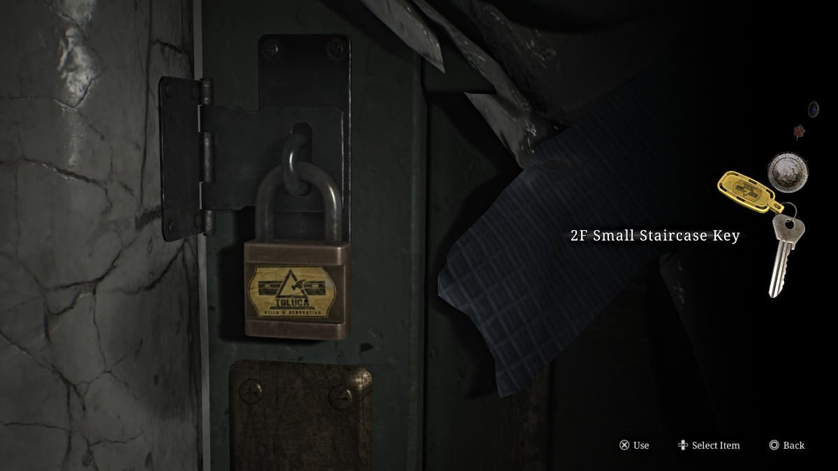 2F Small Staircase Key in Silent Hill 2 Remake