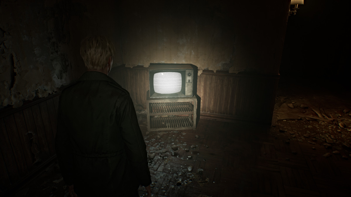 Static TV in Silent Hill 2 Remake