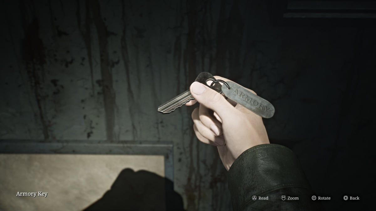 Armory Key in Silent Hill 2 Remake