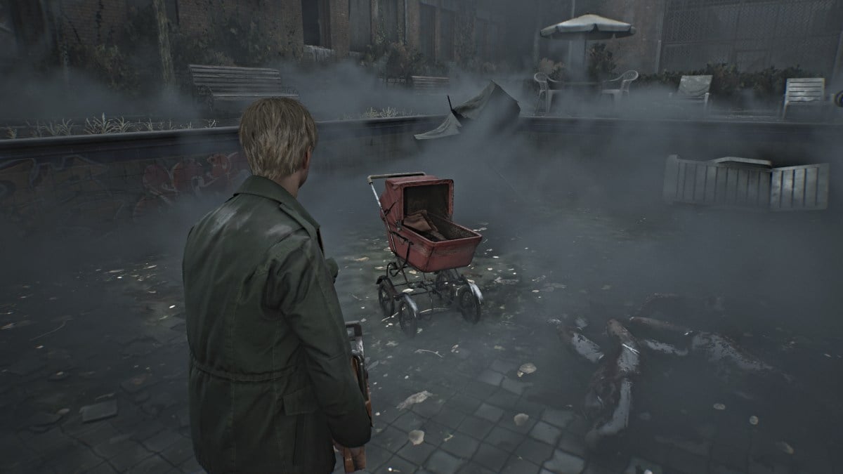 Baby carriage in Silent Hill 2 Remake