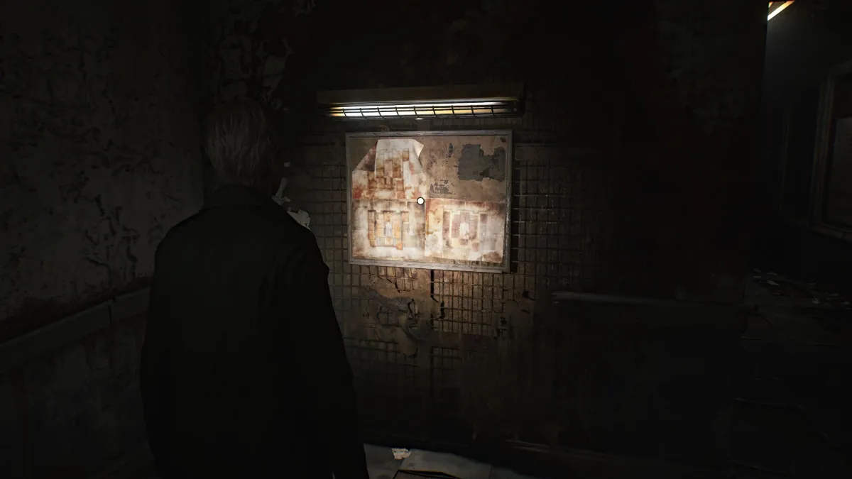 Blue Creek Apartments map in Silent Hill 2 Remake