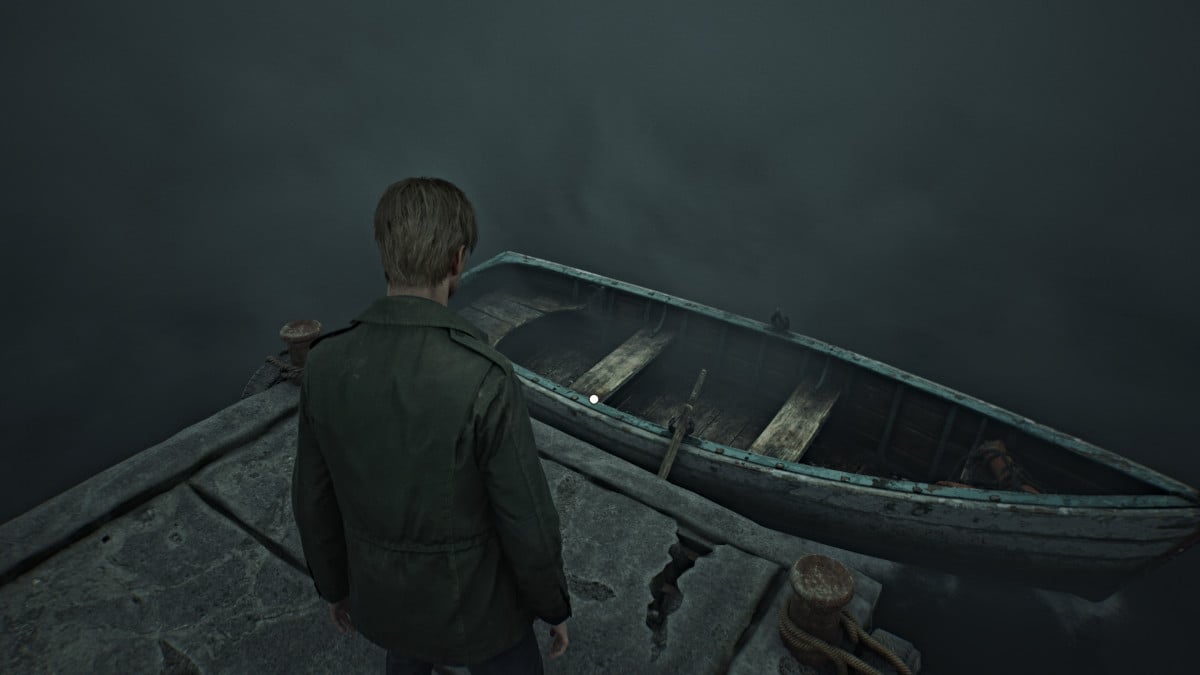 Boat at Toluca Lake in Silent Hill 2 Remake