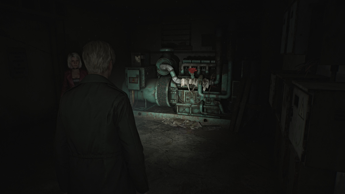 Generator at Brookhaven Hospital in Silent Hill 2 Remake