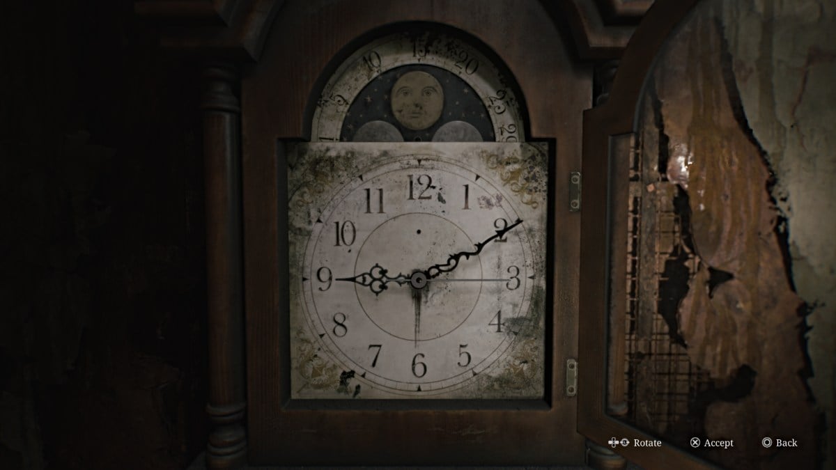 Finished clock puzzle in Silent Hill 2 Remake