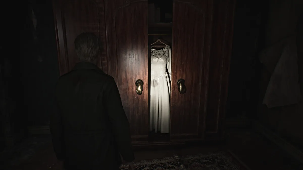 Golden Hand closet in Silent Hill 2 Remake