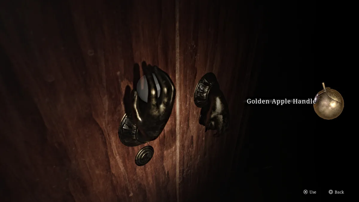 Golden Apple Handle puzzle in Silent Hill 2 Remake