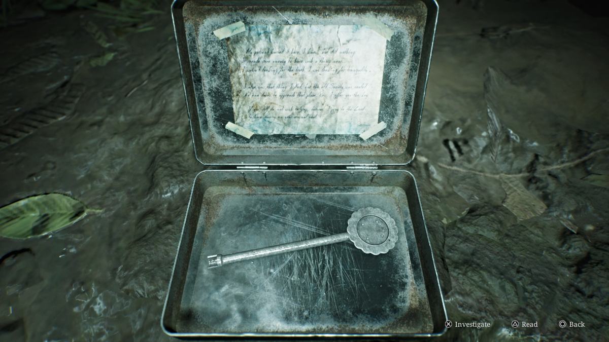 Historical Society Key in Silent Hill 2 Remake