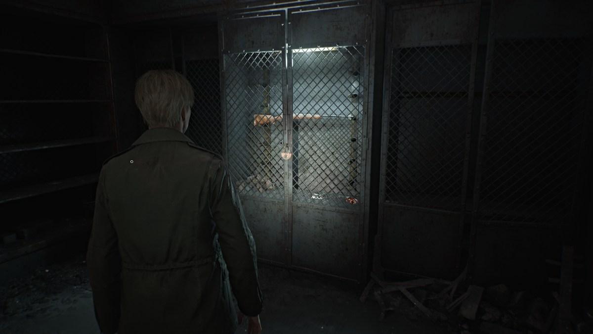 Hunting Rifle in a cabinet in Silent Hill 2 Remake