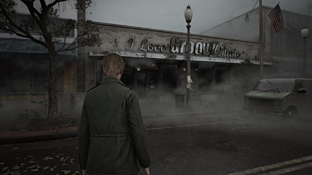 I Love Groovy Music store in Silent Hill 2 Remake