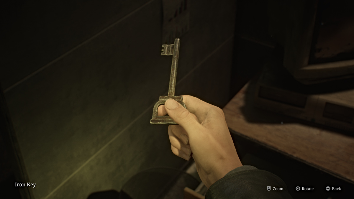 Iron Key in Silent Hill 2 Remake