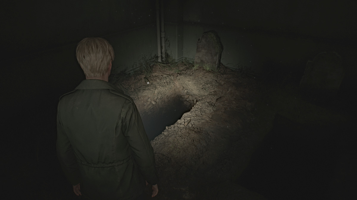 James gravestone in Silent Hill 2 Remake