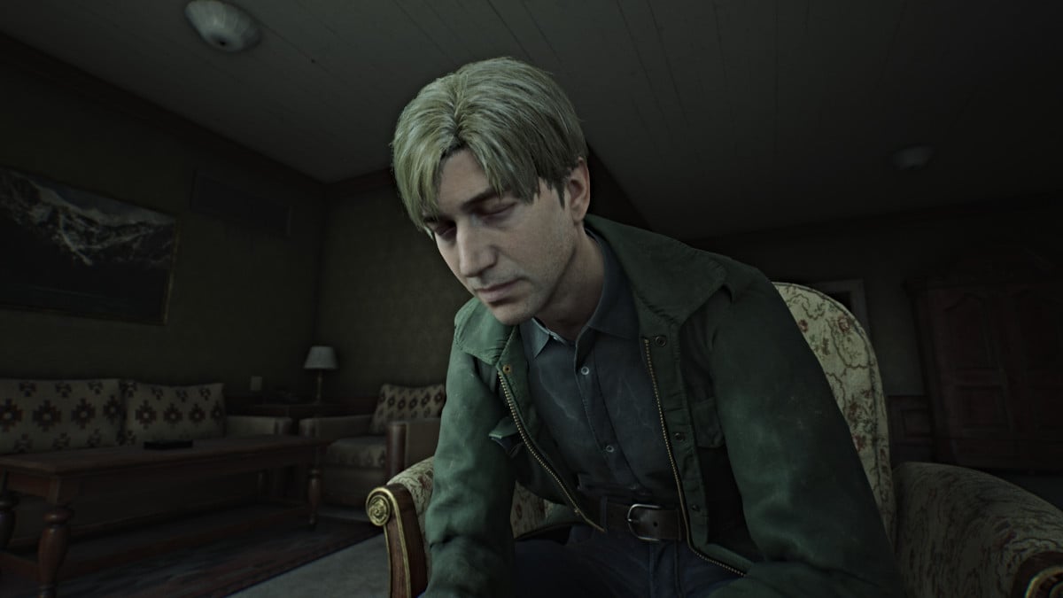 James in Room 312 in Silent Hill 2 Remake