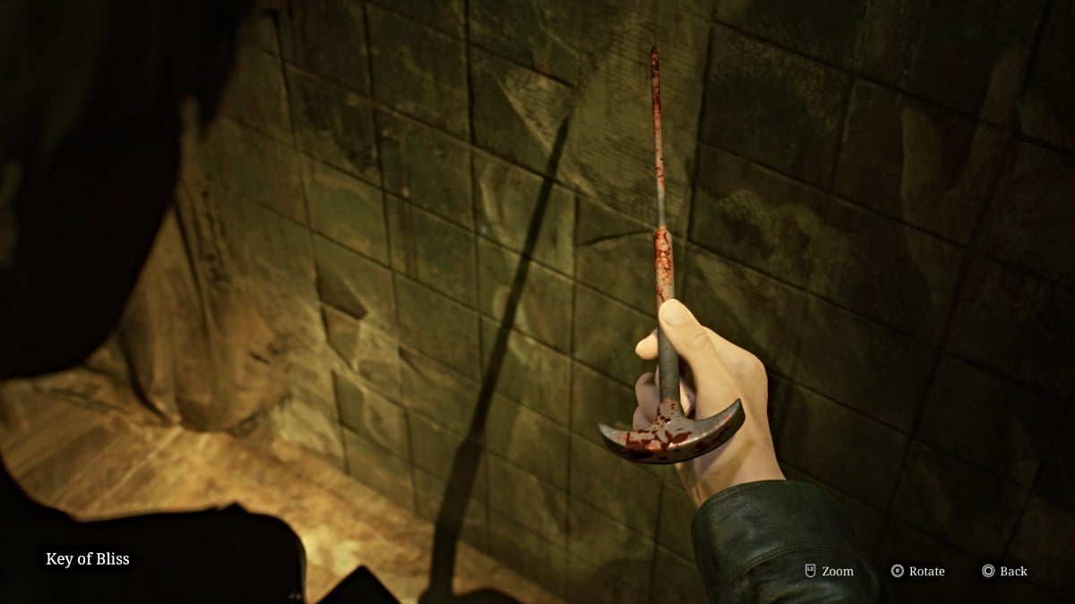 Key of Bliss in Silent Hill 2 Remake