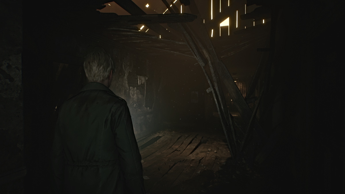 Burnt hotel in Silent Hill 2 Remake