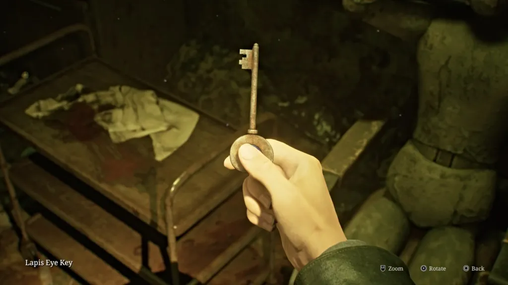 Lapis Eye Key in Silent Hill 2 Remake