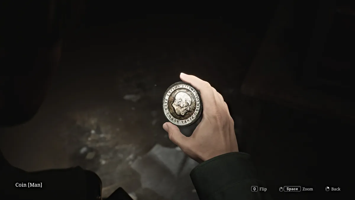 Man Coin in Silent Hill 2 Remake